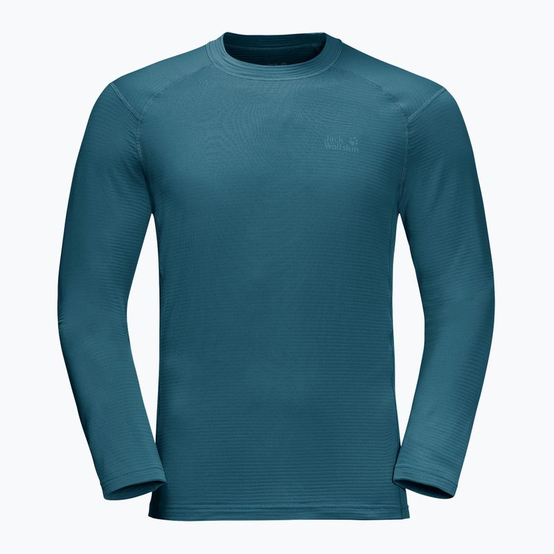 Longsleeve trekkingowy męski Jack Wolfskin Infinite blue coral 6