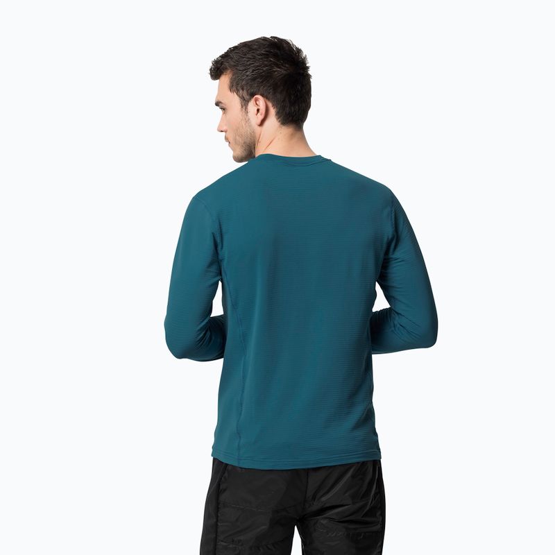 Longsleeve trekkingowy męski Jack Wolfskin Infinite blue coral 4