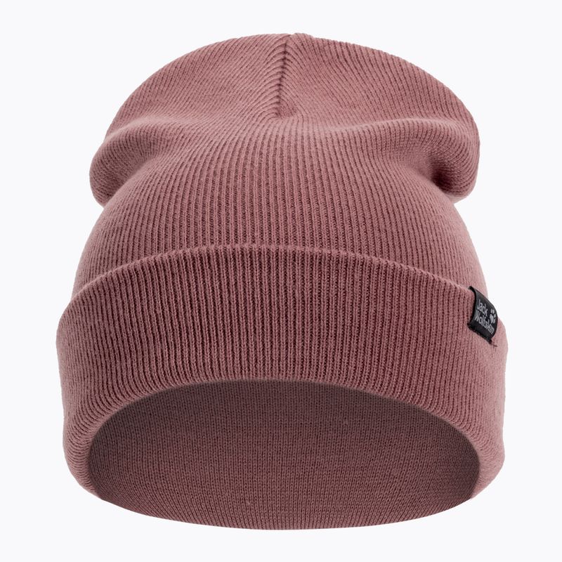 Czapka zimowa Jack Wolfskin Rib afterglow 2
