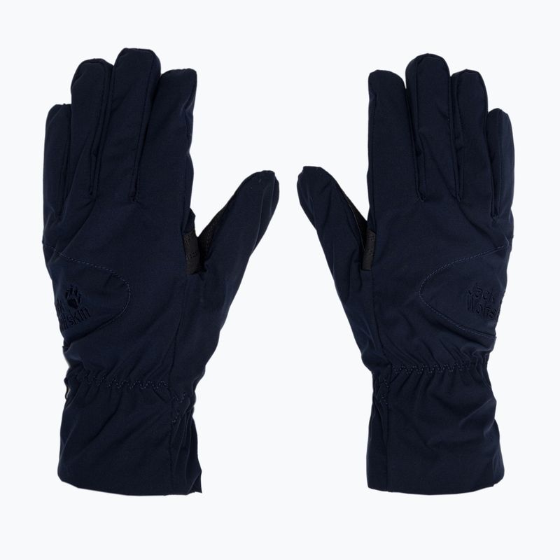 Rękawiczki trekkingowe Jack Wolfskin Stormlock Highloft night blue 3
