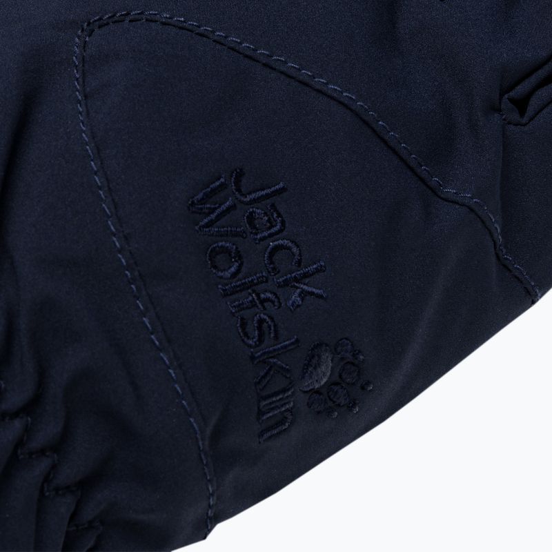 Rękawiczki trekkingowe Jack Wolfskin Stormlock Highloft night blue 4