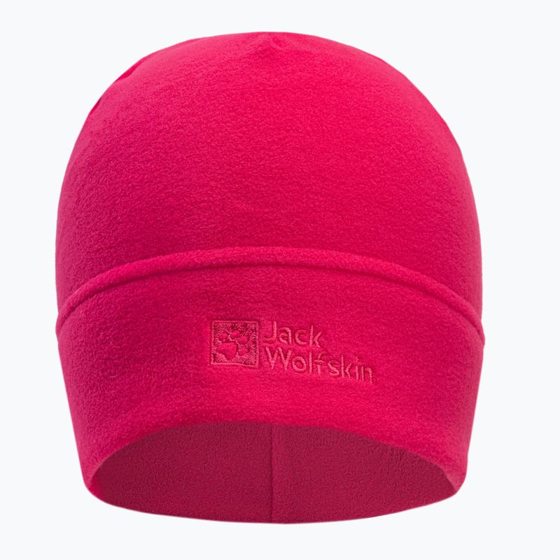 Czapka zimowa Jack Wolfskin Real Stuff pink dahlia 2