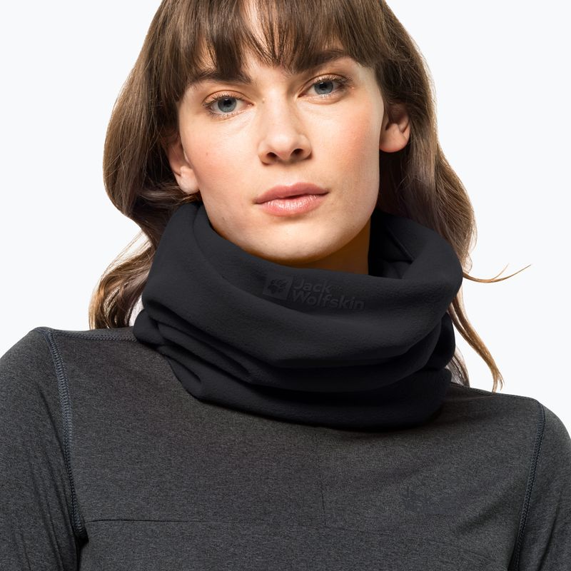 Chusta wielofunkcyjna Jack Wolfskin Real Stuff Loop black 2