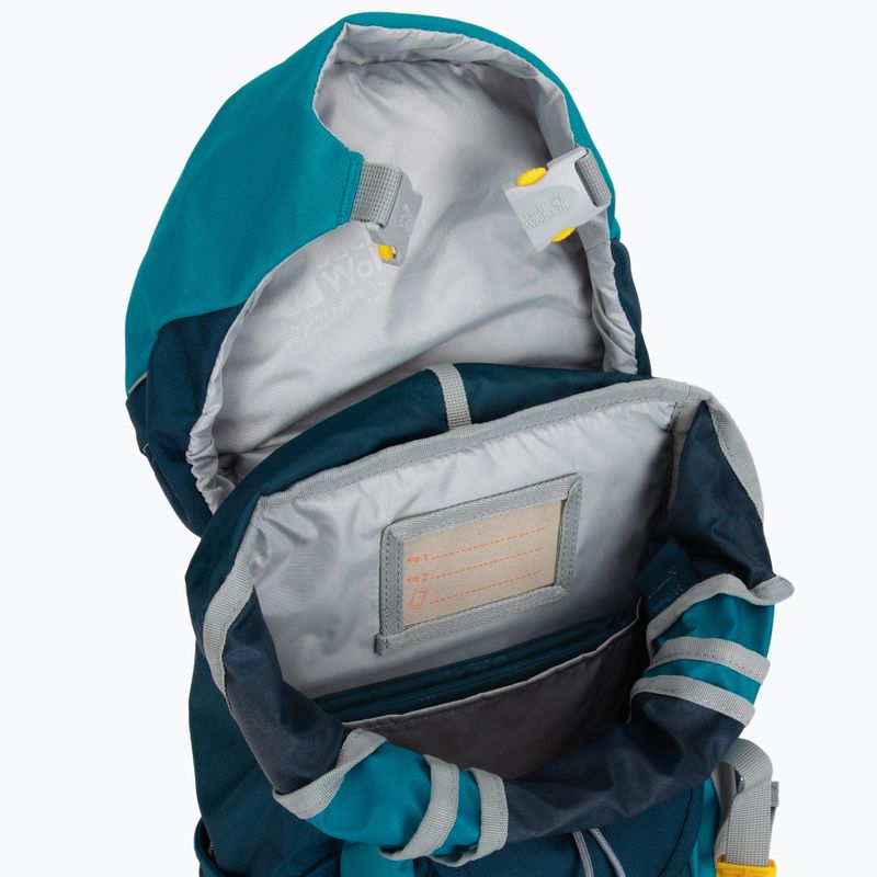 Plecak turystyczny dziecięcy Jack Wolfskin Kids Explorer 20 l dark sea 4