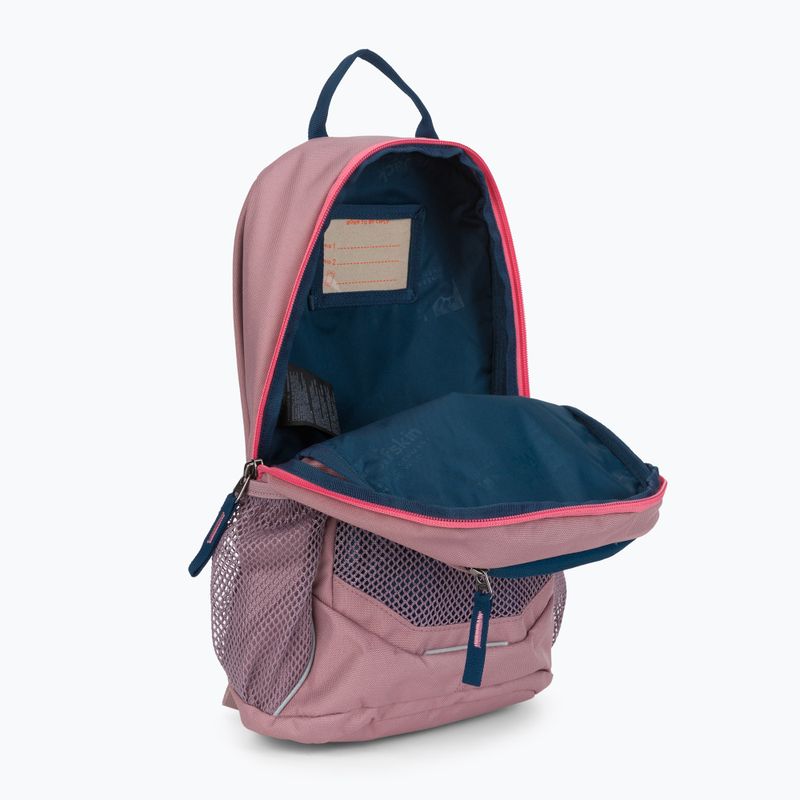 Plecak turystyczny dziecięcy Jack Wolfskin Track Jack 10 l ash mauve 4