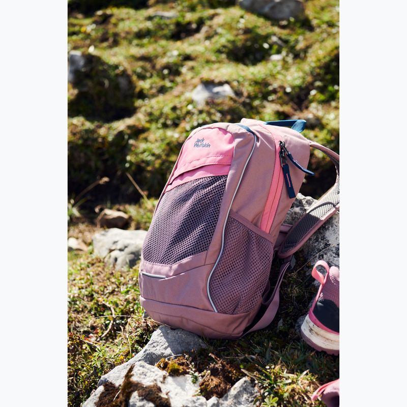 Plecak turystyczny dziecięcy Jack Wolfskin Track Jack 10 l ash mauve 5
