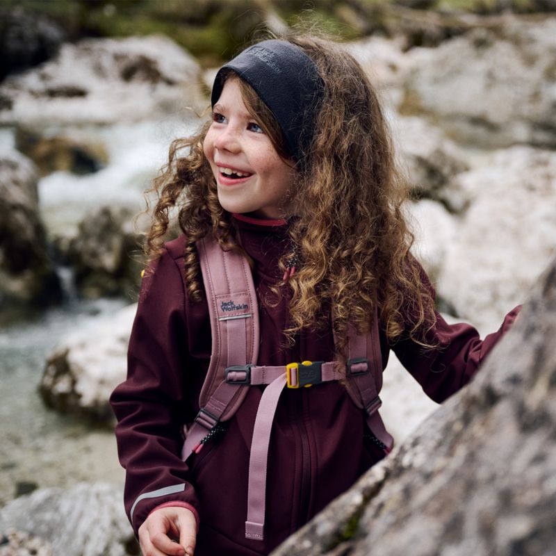 Plecak turystyczny dziecięcy Jack Wolfskin Track Jack 10 l ash mauve 9