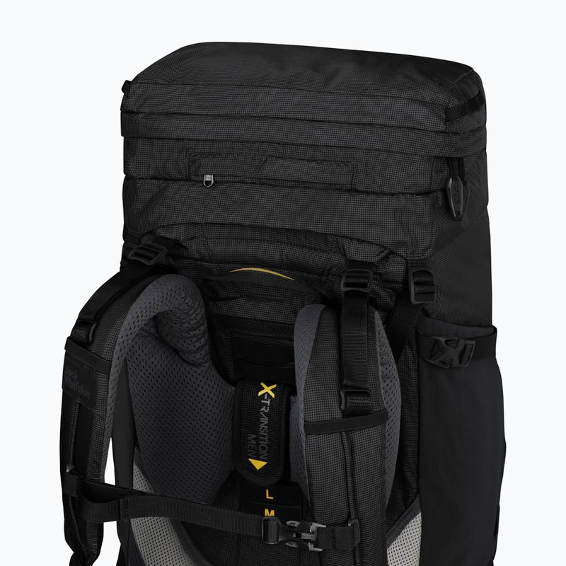 Plecak trekkingowy męski Jack Wolfskin Denali 65+10 l black 5