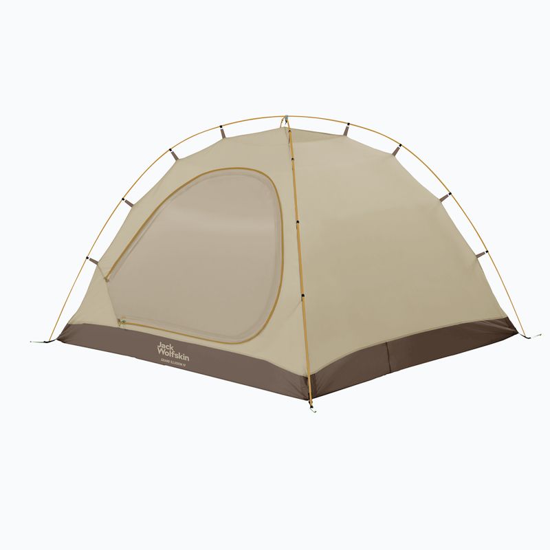 Namiot kempingowy 4-osobowy Jack Wolfskin Grand Illusion IV white pepper 2