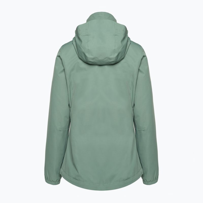 Kurtka przeciwdeszczowa damska Jack Wolfskin Stormy Point 2L picnic green 7