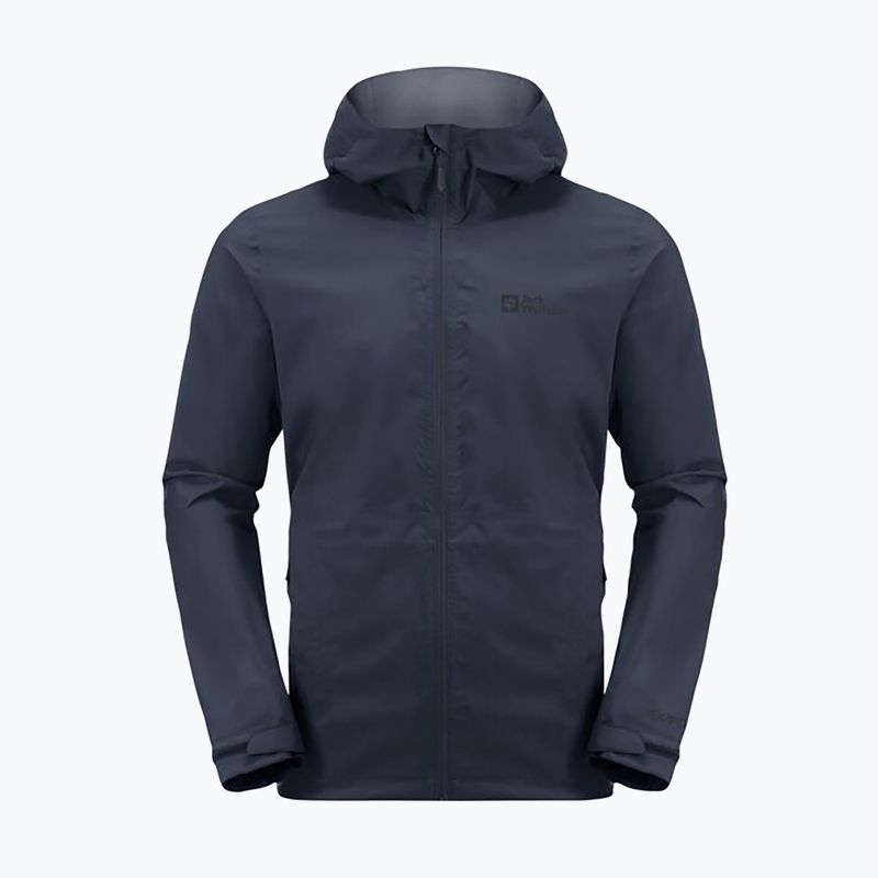 Kurtka przeciwdeszczowa męska Jack Wolfskin Elsberg 2.5L night blue 6