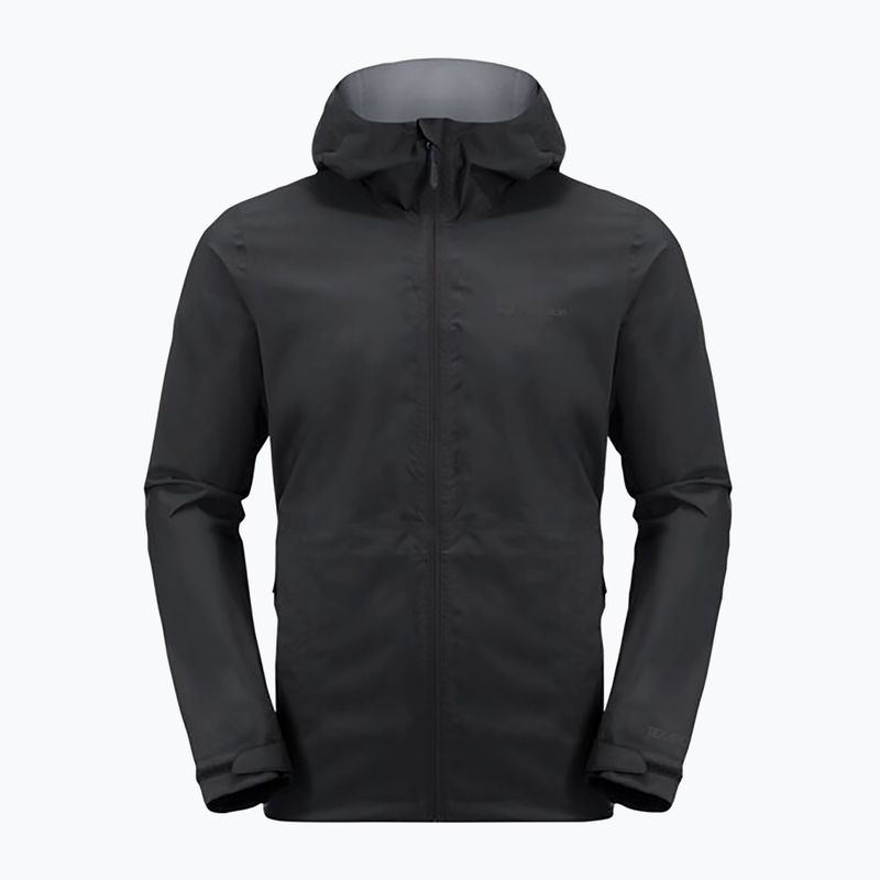 Kurtka przeciwdeszczowa męska Jack Wolfskin Elsberg 2.5L black 5
