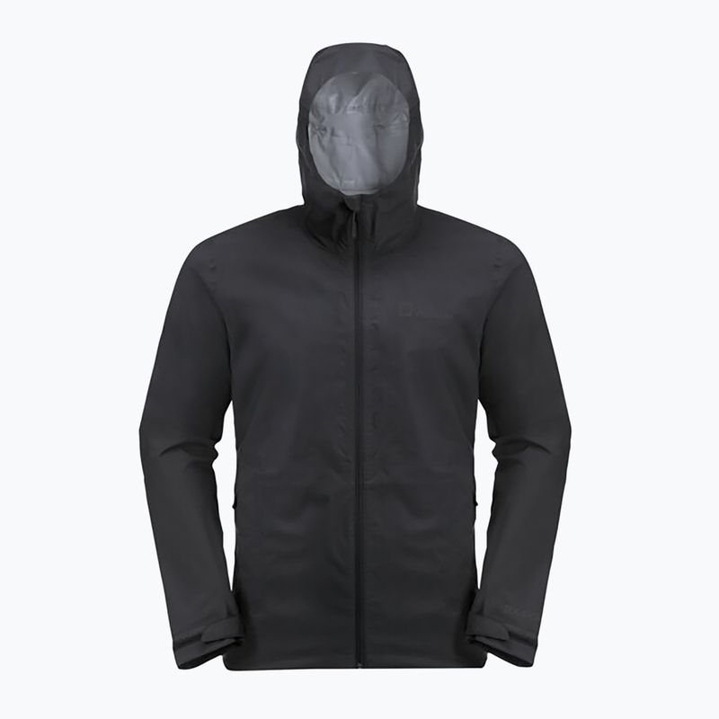 Kurtka przeciwdeszczowa męska Jack Wolfskin Elsberg 2.5L black 6
