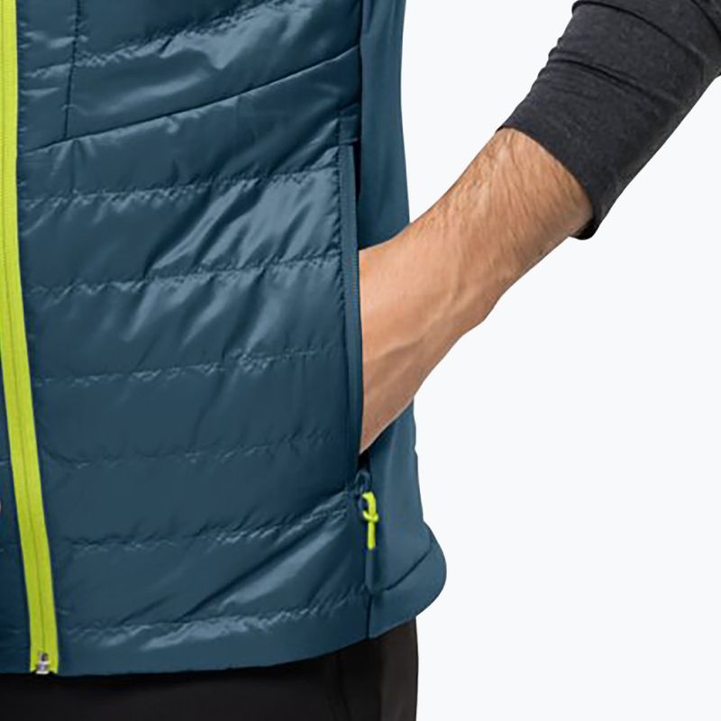 Bezrękawnik trekkingowy męski Jack Wolfskin Routeburn Pro Ins dark sea 10