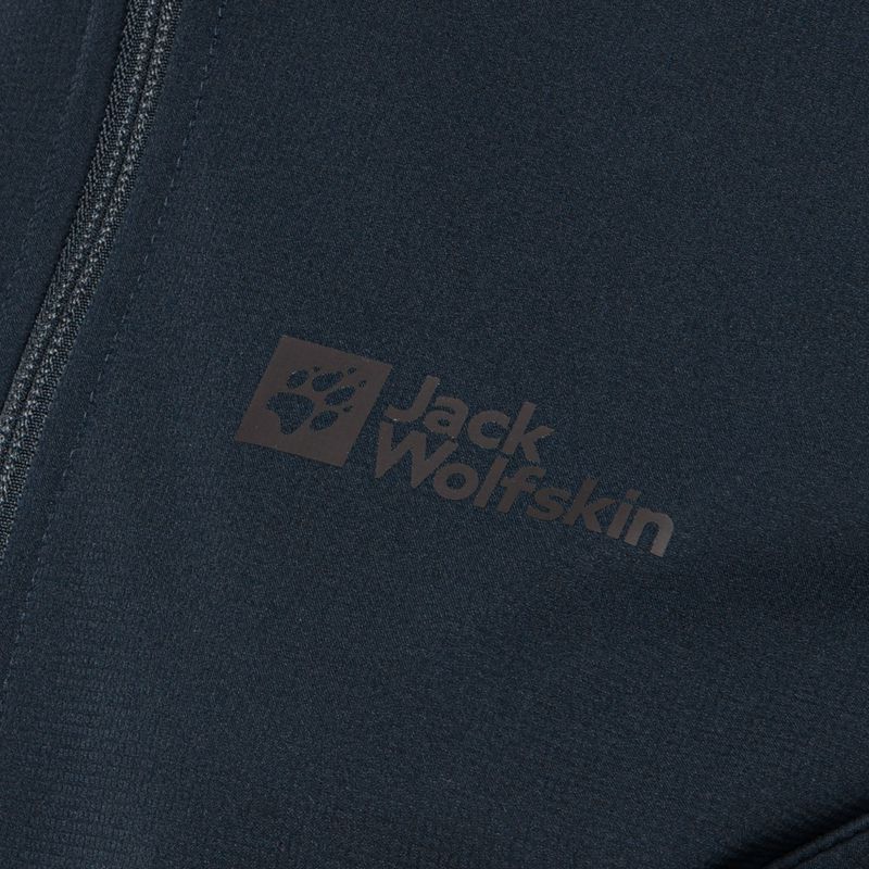 Kurtka softshell damska Jack Wolfskin Bornberg Hoody night blue 6