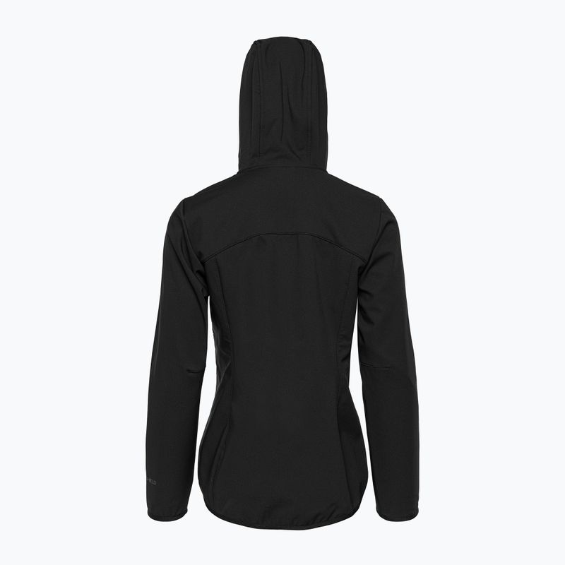 Kurtka softshell damska Jack Wolfskin Bornberg Hoody black 5