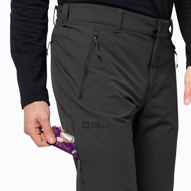 Spodnie softshell męskie Jack Wolfskin Activate XT phantom 4