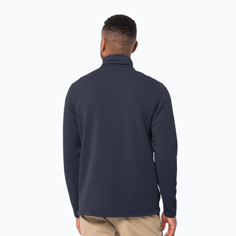 Bluza trekkingowa męska Jack Wolfskin Modesto night blue 2