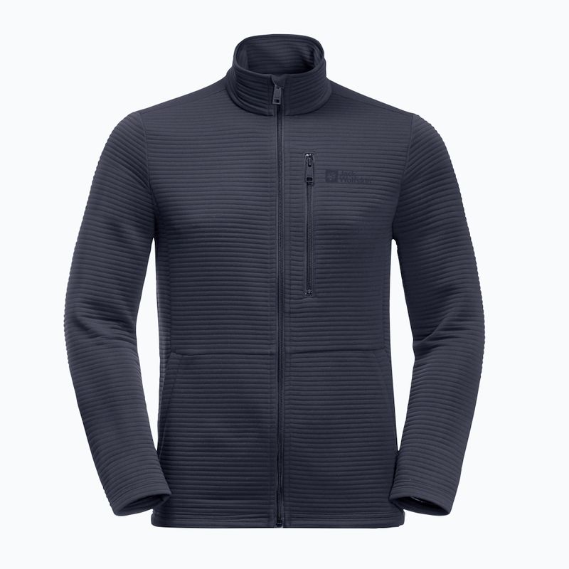 Bluza trekkingowa męska Jack Wolfskin Modesto night blue 4