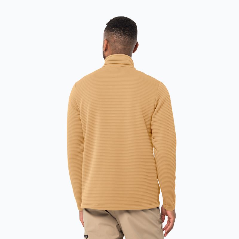 Bluza trekkingowa męska Jack Wolfskin Modesto honey yellow 2
