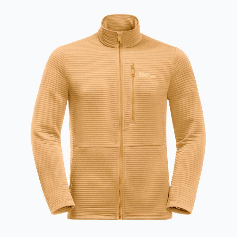 Bluza trekkingowa męska Jack Wolfskin Modesto honey yellow 4