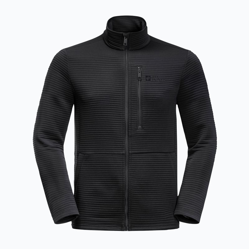 Bluza trekkingowa męska Jack Wolfskin Modesto black 4