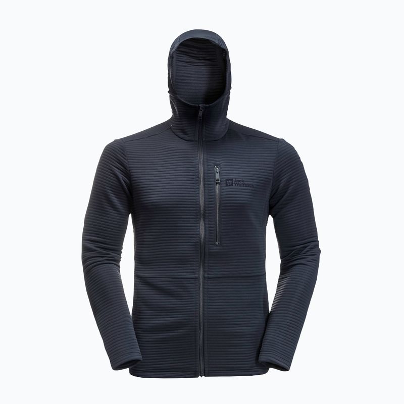 Bluza trekkingowa męska Jack Wolfskin Modesto Hooded night blue 6