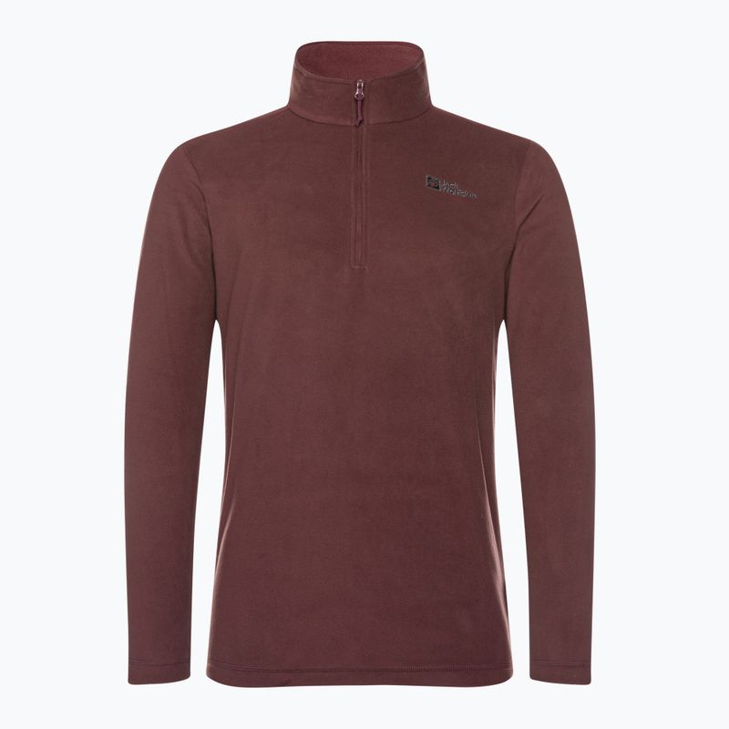 Bluza trekkingowa męska Jack Wolfskin Taunus HZ atacama red 4