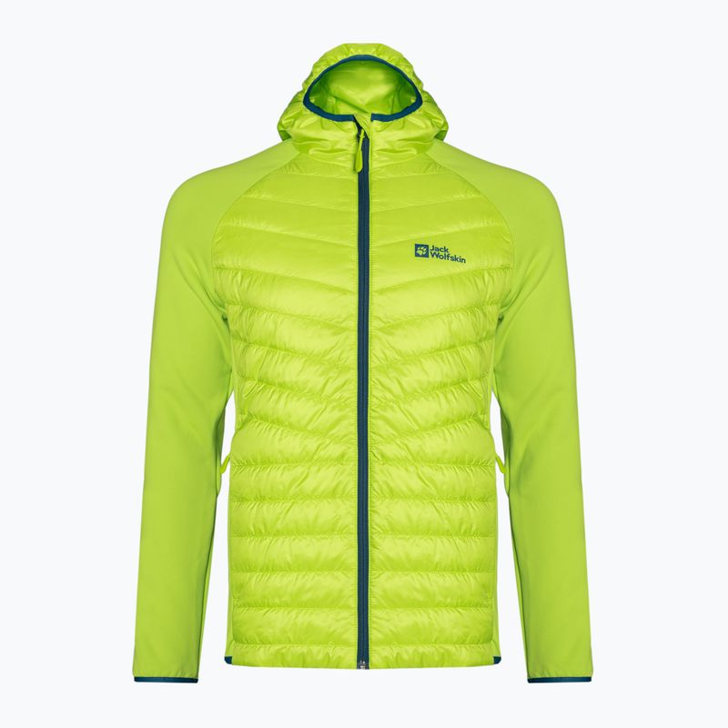 Kurtka hybrydowa męska Jack Wolfskin Routeburn Pro Hybrid fresh green 5