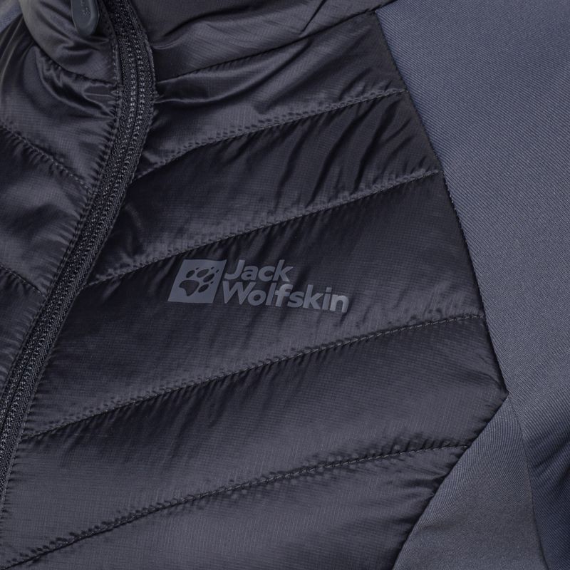Kurtka hybrydowa damska Jack Wolfskin Routeburn Pro Hybrid graphite 7