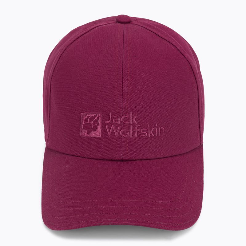 Czapka z daszkiem Jack Wolfskin Baseball sangria red 4