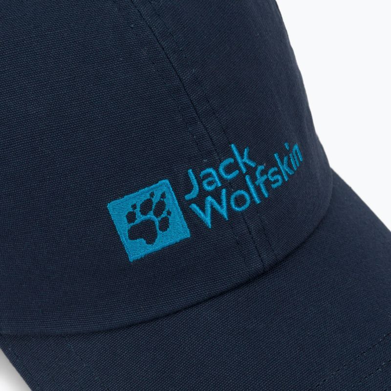 Czapka z daszkiem dziecięca Jack Wolfskin Baseball night blue 5
