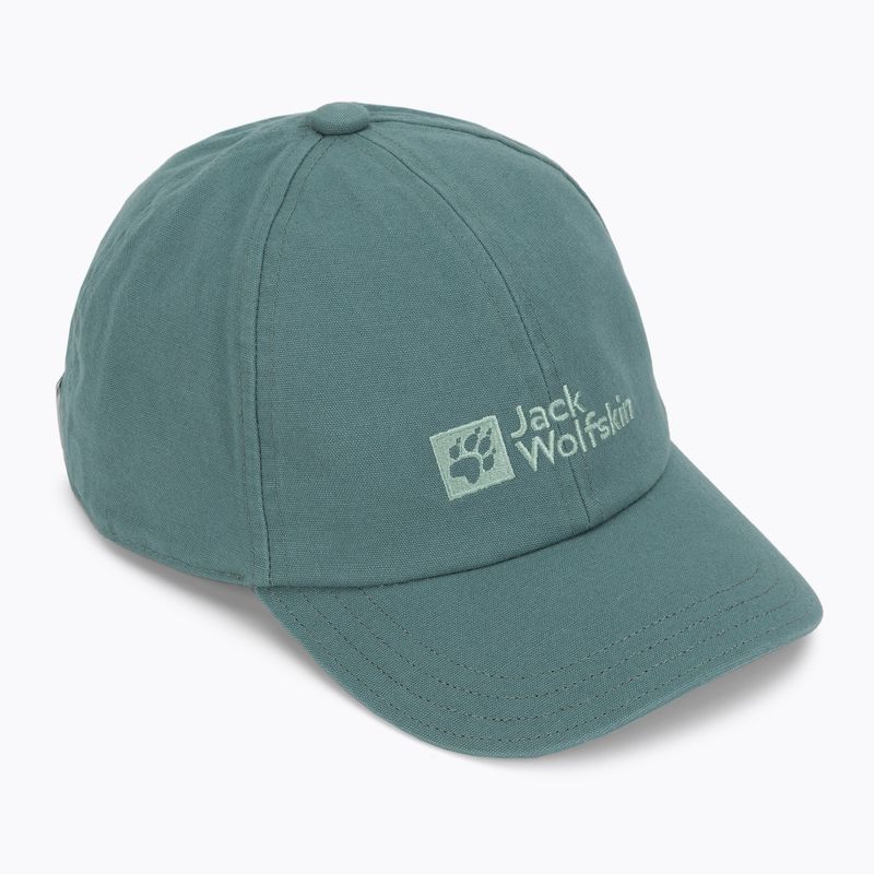 Czapka z daszkiem dziecięca Jack Wolfskin Baseball hedge green