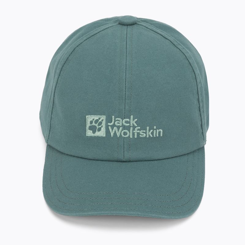 Czapka z daszkiem dziecięca Jack Wolfskin Baseball hedge green 4