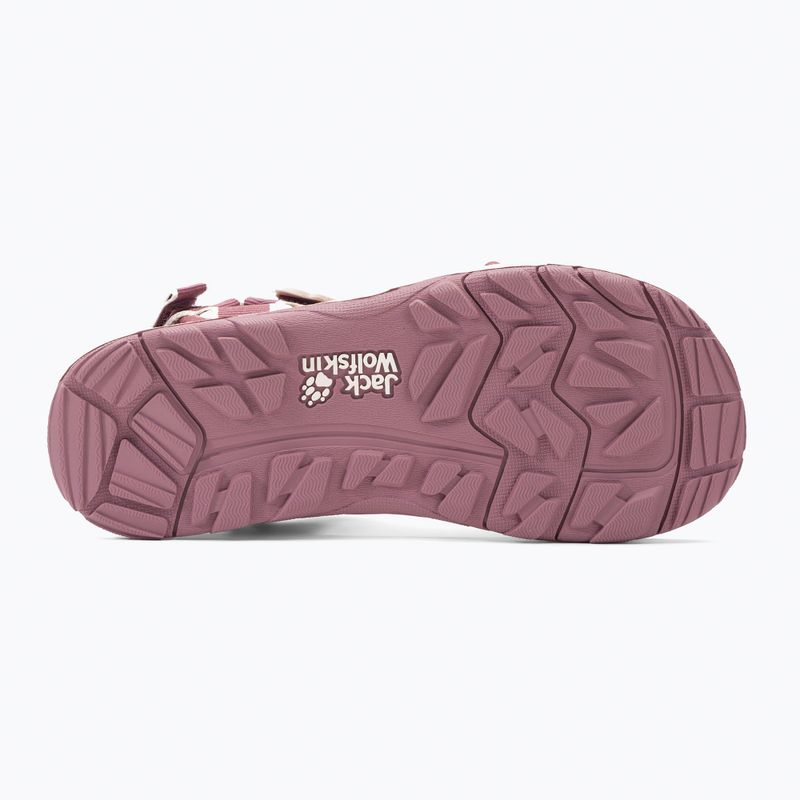 Sandały dziecięce Jack Wolfskin Seven Seas 3 ash mauve 5