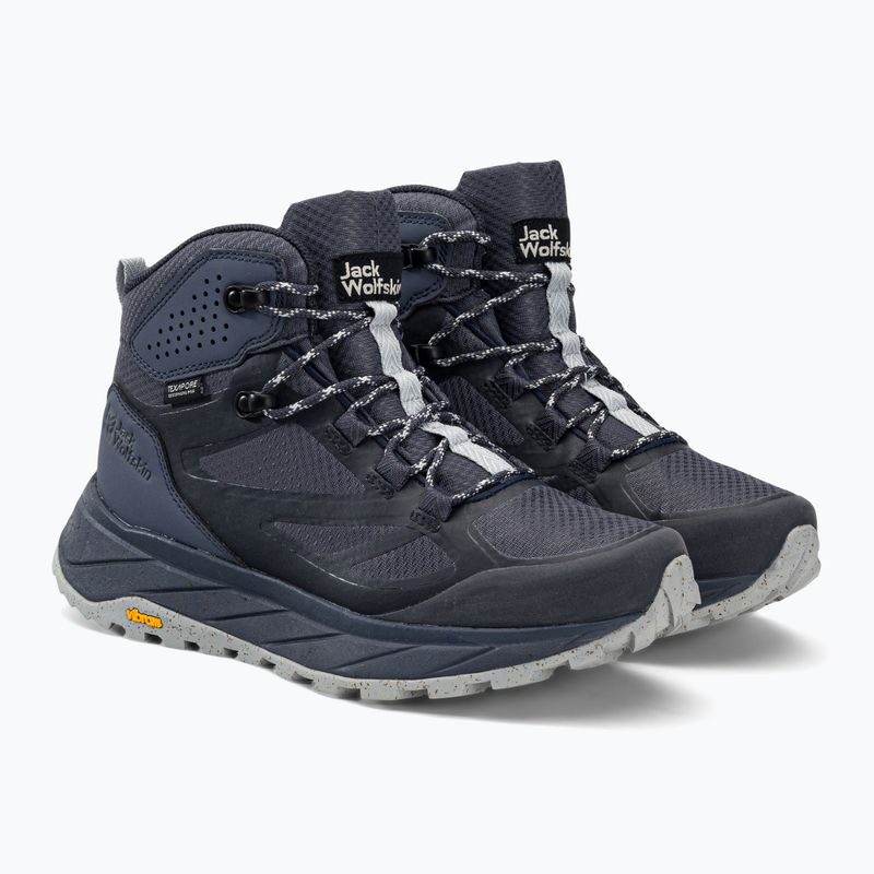 Buty trekkingowe damskie Jack Wolfskin Terraventure Texapore Mid dolphin 4