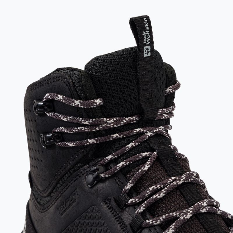 Buty trekkingowe męskie Jack Wolfskin Terraquest Texapore Mid black 10