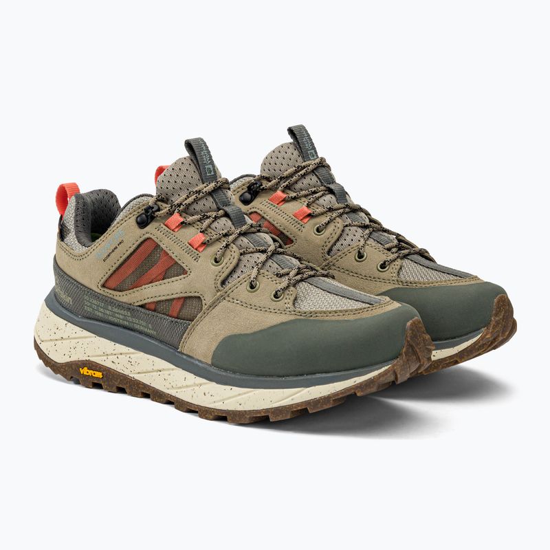 Buty trekkingowe damskie Jack Wolfskin Terraquest Texapore Low misty green 4