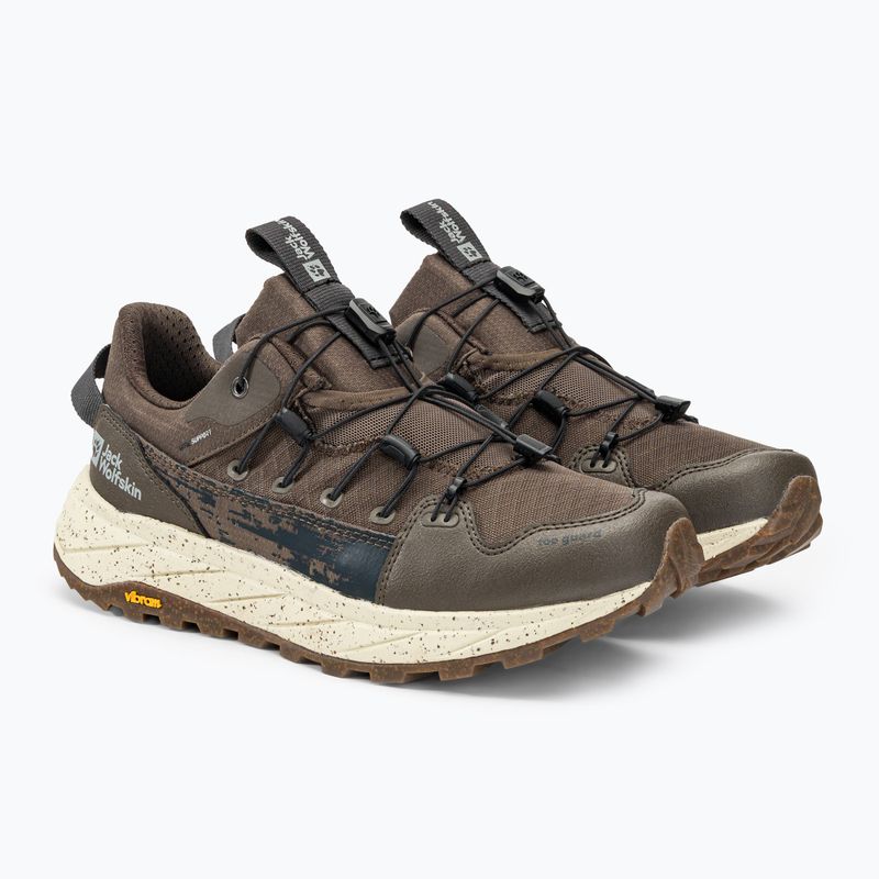 Buty trekkingowe męskie Jack Wolfskin Terraquest Low coconut brown 4