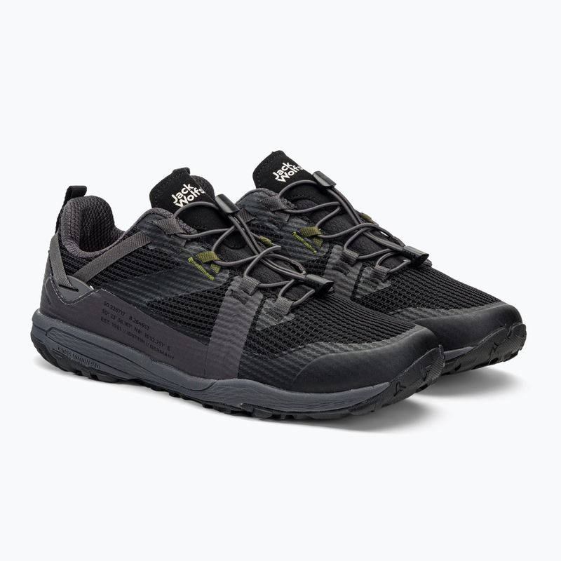 Buty turystyczne męskie Jack Wolfskin Spirit Low black 4