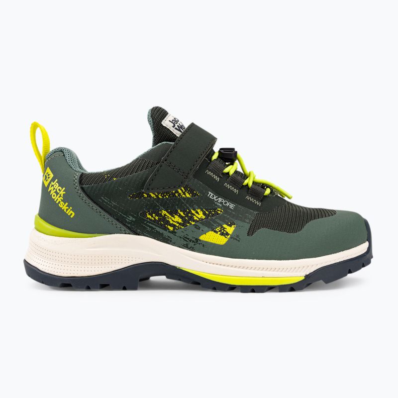 Buty dziecięce Jack Wolfskin Vili Hiker Texapore Low slate green 2