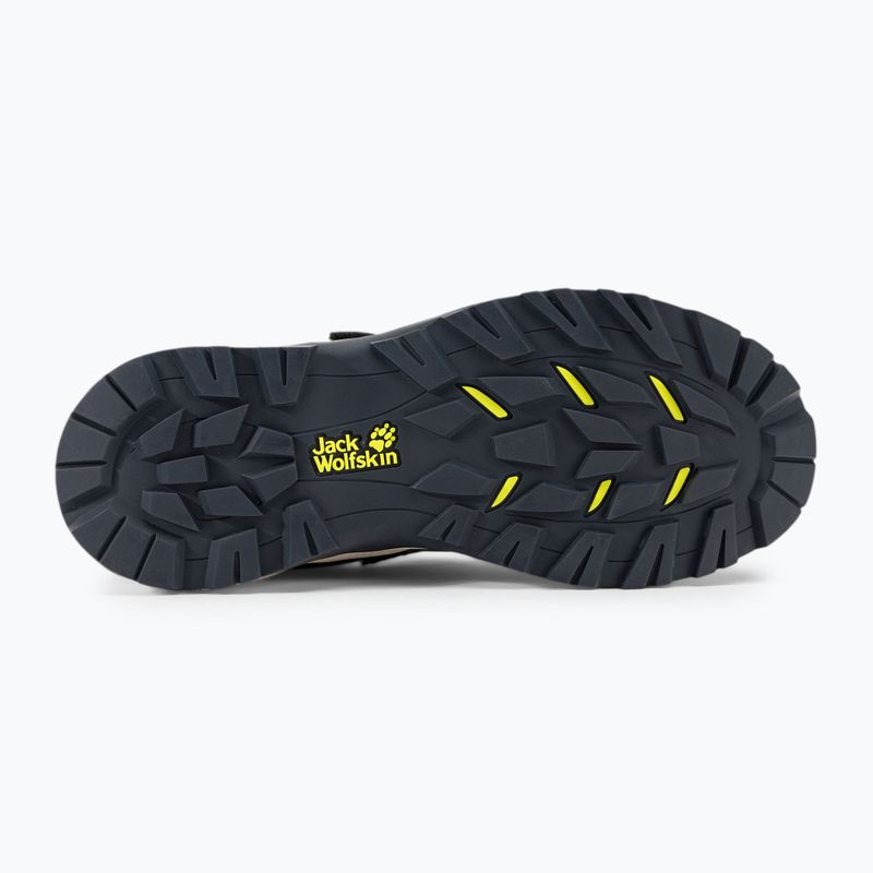 Buty dziecięce Jack Wolfskin Vili Hiker Texapore Low slate green 5