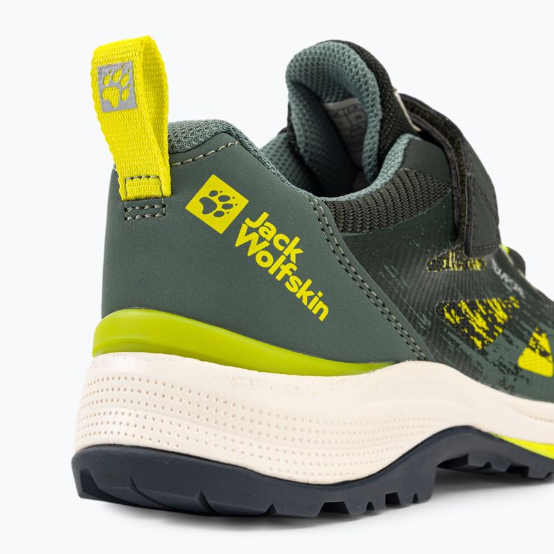 Buty dziecięce Jack Wolfskin Vili Hiker Texapore Low slate green 9