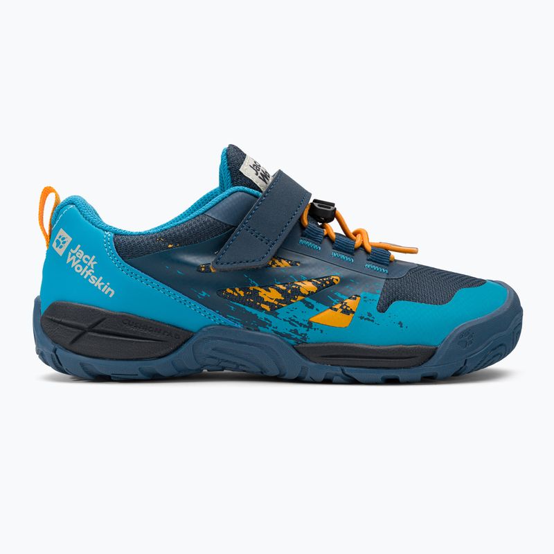 Buty dziecięce Jack Wolfskin Vili Action Low dark sea 2