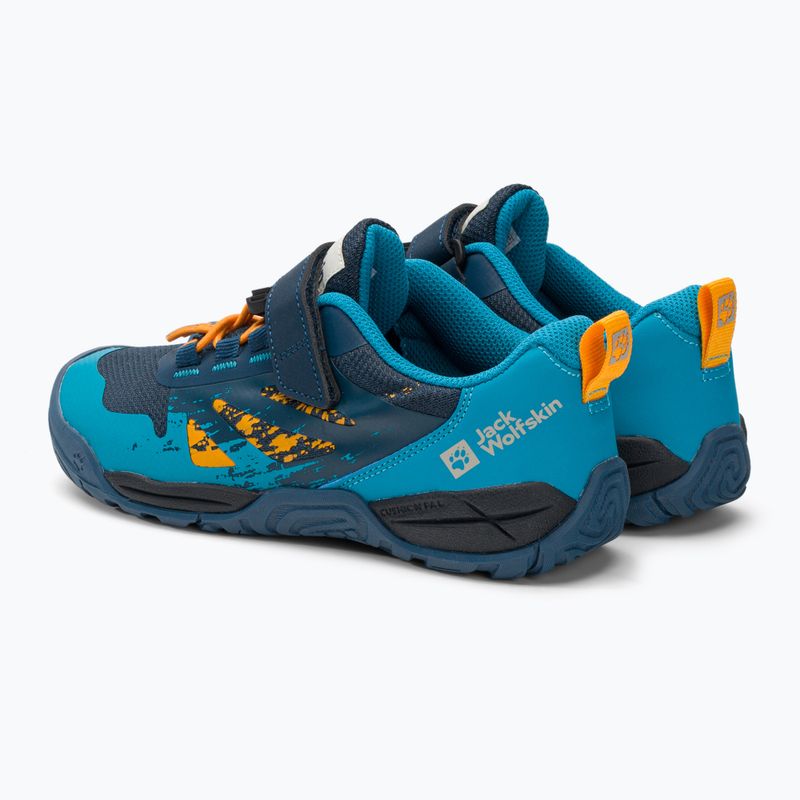 Buty dziecięce Jack Wolfskin Vili Action Low dark sea 3