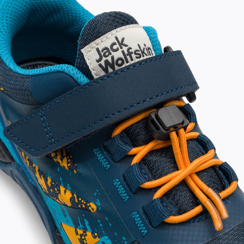 Buty dziecięce Jack Wolfskin Vili Action Low dark sea 10