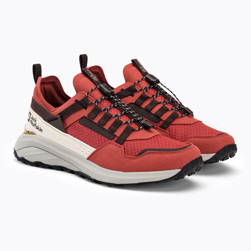 Buty męskie Jack Wolfskin Dromoventure Athletic Low barn red 4