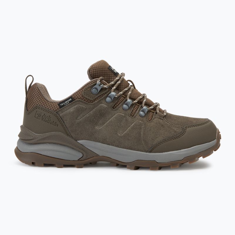 Buty trekkingowe męskie Jack Wolfskin Refugio Texapore Low cold coffee 2