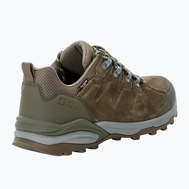 Buty trekkingowe męskie Jack Wolfskin Refugio Texapore Low cold coffee 11