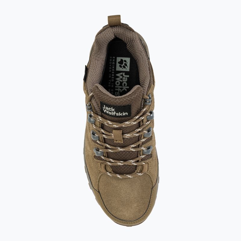 Buty trekkingowe damskie Jack Wolfskin Refugio Texapore Low chestnut 5